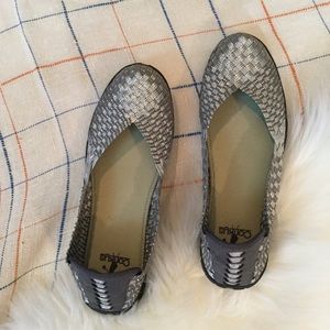 CORKYS Sidewalk Slip on Flat Ballerina Style Sz 8M